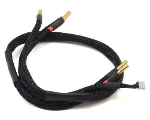 (충전짹 골드 4.0mm to 4.0mm) 2S Balance Charge Cable (12AWG, 그레이)