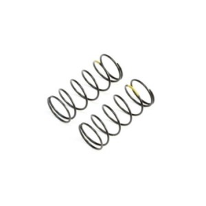[TLR233053] Yellow Front Springs, Low Frequency, 12mm (2)
