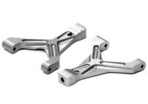 [#T3416SILVER] Alloy Front Upper Arm for 1/16 Traxxas Slash VXL &amp; Rally (Silver)