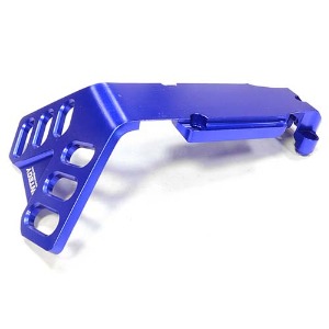 [#C25901BLUE] Billet Machined Rear Skid Plate for Traxxas 1/10 Scale Summit 4WD (Blue)