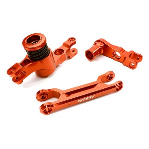 [#C26944RED] Billet Machined Steering Bell Crank Set for Traxxas X-Maxx 4X4 (Red)