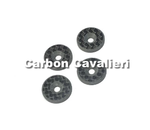 Carbon fiber Wing Washer 4pc.(4개들이)   [9002]