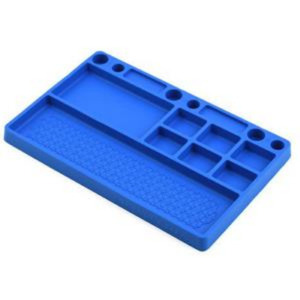 (파트 트레이) JConcepts Rubber Parts Tray (Blue)  [2550-1]
