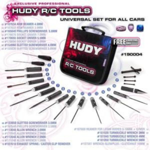 190004 HUDY SET OF TOOLS + CARRYING BAG - FOR ALL CARS