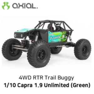 카프라 조립완료 버전) AXIAL 1/10 Capra 1.9 Unlimited 4WD RTR Trail Buggy, Green [AXI03000T2 ]