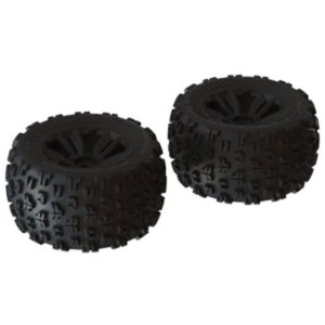 dBoots Copperhead2 MT Tire Set Black - Pair   ARA550059