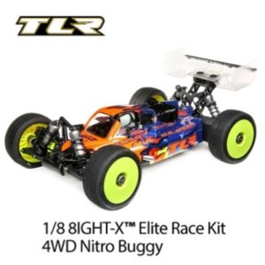 최신 업데이트된 하이엔드 엔진버기 TLR 1/8 8IGHT-X Elite Race Kit   [TLR04010 ]