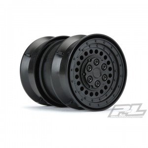 [AP2786] Pro-Line Carbine 1.9&quot; Black Plastic Internal Bead-Loc Dually Wheels for Rock Crawlers Front or Rear - 더블휠 /반대분