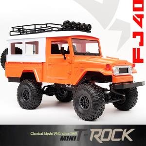 [minit -lc40OR] 2.4G 1:12 mini trock 4WD Rc Car rock Vehicle Truck (미니 티락 FJ40) 오렌지