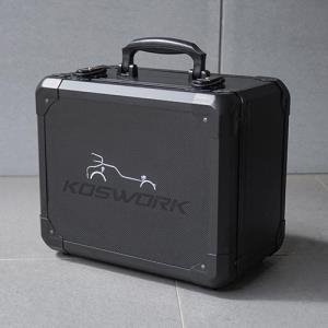 (메탈 조종기 캐링백) Black Aluminum Carry Case (Case Only, Foam Not Included) KOS32301
