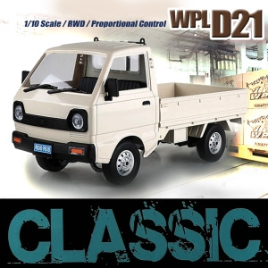 /번개배송가능 상품 / (인기절정 RC카) 2.4G 1:10 mini truck Rc Car Truck (WPL D12) 화이트 라보트럭