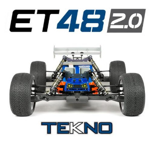 입고완료/ 당일배송가능  ET48 2.0 1/8th 4WD Competition Electric Truggy Kit  TKR9600