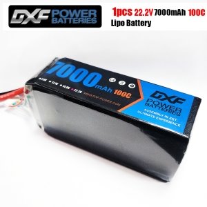 [행사]DXF 배터리 소프트 리튬 22.2v 7000mah 100c(6S) DXF 한국총판 RC9 정품dxf02 dxf6s700