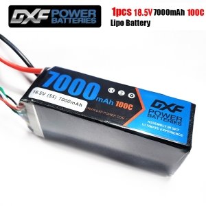 [행사]DXF 배터리 소프트 리튬 18.5v 7000mah 100c(5S) DXF 한국총판 RC9 정품dxf02  dxf5s7000