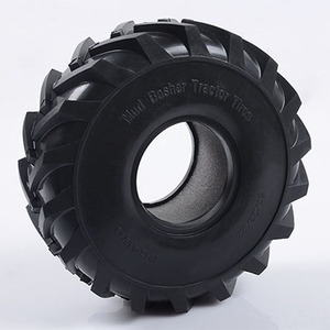 [#Z-P0054] [1개 낱개] Mud Basher Single 2.2&quot; Scale Tractor Tire (크기 151 x 56.3mm)