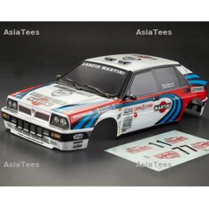 [48384] Lancia Delta HF Integrale 16V Finished Body Rally-racing (Printed) Light buckets assembled