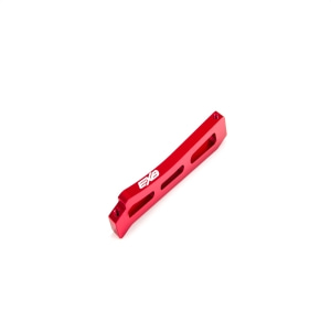 ARA320564 FRONT CENTER CHASSIS BRACE ALUMINUM 98MM (RED)