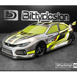 [BDFWD-190HCF] BITTY DESIGN - HC-F, 1/10 FWD 190mm for Front Wheel Drive Car (Clear)