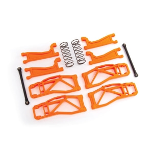 AX8995T Suspension kit, WideMAXX™, orange (includes front &amp; rear suspension arms, front toe links, rear shock springs)