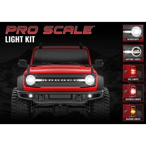 [입고 완료]AX9783 TRX-4M® Bronco Pro Scale™ Light Set - 차량 미포함