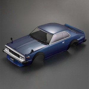 [#KB48700] 1/10 1977 Skyline Hardtop 2000 GT-ES Body Finished w/Light Bucket (Blue｜킬러바디 완제품)