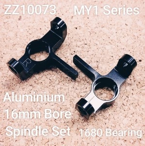 [ZZ10073] MY1 시리즈용 16mm 베어링 업그레이드 프론트 알루미늄 스핀들 세트