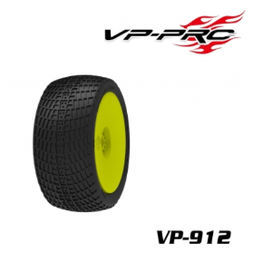 [VP-912U-M4-RY] VP-PRO1:8 트러기타이어 Frontier Evo M4 4pc(노란색, 본딩x) 더트랙 추천타이어!