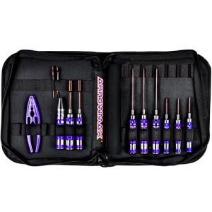 AM Toolset For 1/10 Offroad (12Pcs) With Tools Bag