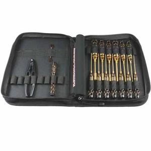AM Toolset For Offroad (16Pcs) With Tools Bag Black Golden