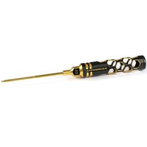 Ball Driver Hex Wrench 2.0 X 100mm Black Golden -