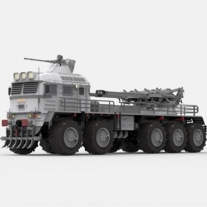 [90100114] [미조립품] 1/12 XX10 T-Rex 10x10 Military Truck Kits Armored Vehicle w/Horn, Sound, Light (크로스알씨 군용 트럭)